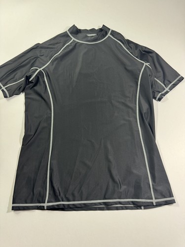 Actleis Men's Short Sleeve Rash Guard, UPF50+ UV Sun Protection Tee Quick Dry L - Picture 2 of 9