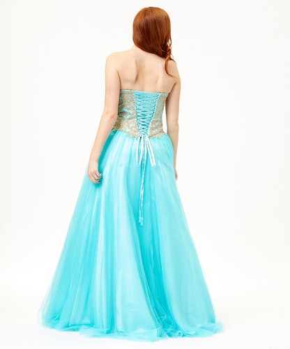 Womens Dresses For Quinceanera Sweet 16 Embroidered Straples Ball Gown Plus Size - Picture 11 of 13