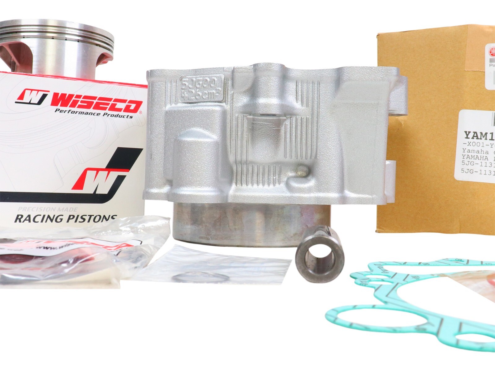 New 0002 Yamaha YZ426F YZ 426F Cylinder Wiseco Piston Gaskets Top End