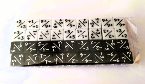 MTG RPG Dice Set of 36 - NEW Sealed - Magic the Gathering / Role Playing + - B&W
