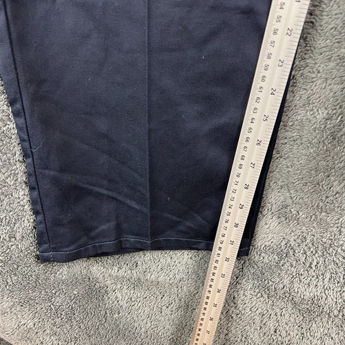 Pantalones Dickies Para Hombre 40x32 Azul Marino Sarga Lona Pantalón Ropa de Trabajo - Imagen 9 de 12