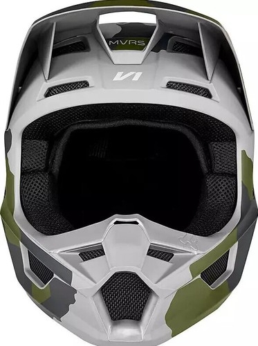FOX RACING V1 PRZM CAMO Off-Road MX Motocross HELMET - Picture 3 of 5