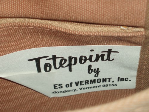 TONI TOTES of Vermont TOTEPOINT Nadelspitze Kreuzstich Kit Canvas Tasche Neu mit Etikett - Bild 8 von 10