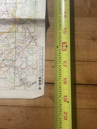 Vintage Michelin France Map 19 X 43.5 - Picture 8 of 8
