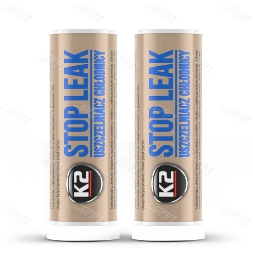 2 x K2 RADIATOR STOP LEAK Powder Sealant Cooling System Fast Repair 18.5g eBay