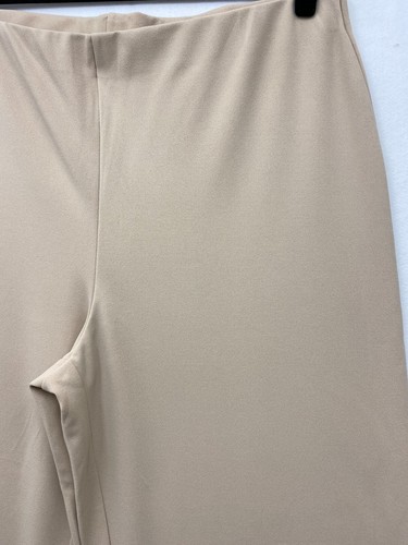H&M Women's Pants Size XXL Color Beige Solid Elastic Waist - Picture 6 of 10