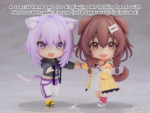Nekomata Okayu hololive production 3.9in Action Figure Nendoroid 1860 GSC - Picture 8 of 8