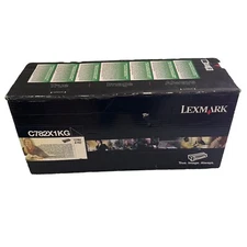 Lexmark C782X1KG High-Yield Toner Cartridge, Black