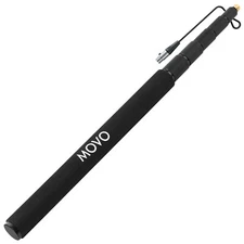 Movo CMP-17C Professional Aluminum Boom Pole with Internal XLR Cable