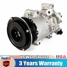 A/C AC Compressor Fit Toyota Camry 2007-2009 2.4L RAV4 2006-2008 2.4L CO 11178JC