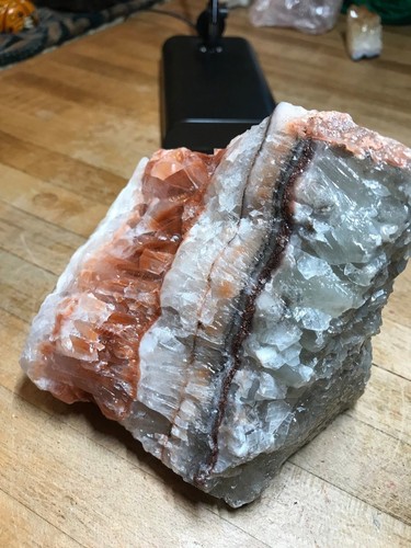 Multicolored Calcite Crystal Mineral Gemstone Medium Natural Rock Specimen 005 - Picture 6 of 12