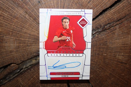 2022 PANINI NATIONALE SCHÄTZE NEMANJA VIDIC LEGENDÄRE SIGNATUREN KARTE 6/49 - Bild 1 von 2