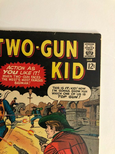 TWO-GUN KID (1966) #80 BILLY THE KID LARRY LIEBER DICK AYERS MIKE ESPOSITO NICE - Picture 4 of 9