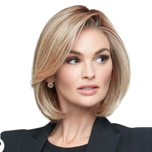 Peluca de galletas Raquel Welch RL19/23SS amigable con el calor encaje sintético longitud frontal mentón - Imagen 1 de 9