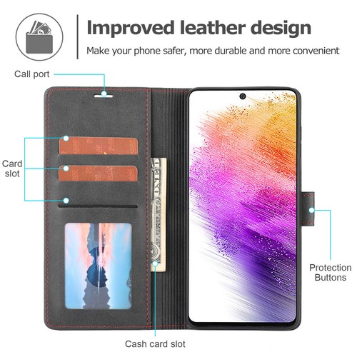 For Samsung Galaxy A32 A12 A13 A51 A53 A71 5G Magnetic Leather Wallet Flip Case - Picture 17 of 55