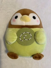 Takashoji Matcha Penguin Green Roll Cake 6"-7" Plush Stuffed Animal Kawaii NEWT