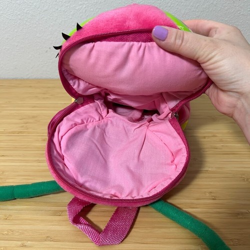 Mochila de felpa de colección Miss Spider’s Sunny Patch Friends Shimmer Beetle 12” ROSA - Imagen 5 de 5