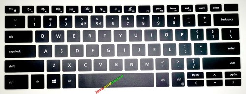 Keyboard Skin Cover Protector for Dell XPS 13-7390 13-9310 - Picture 4 of 7