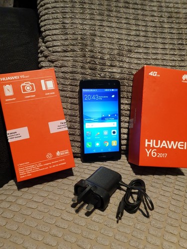 Huawei Y6 2017 MYA-L11 Argento 16 GB 5,0" 13 MP 2 GB di RAM Smartphone Android, D