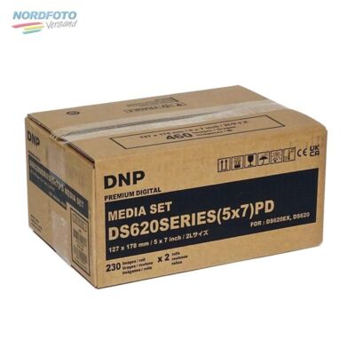 DNP Mediaset für DS 620 Drucker 13x18cm (5x7inch) für 460 Prints