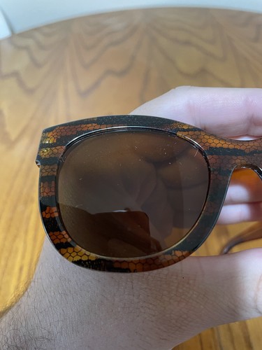 Thierry Lasry “Obsessy 092” Sunglasses Reptile/Snakeskin Frame Used - Picture 2 of 8
