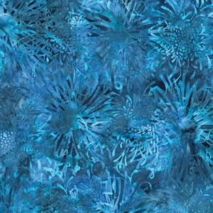 Hoffman-Bali-Batiks-Flower-Flax