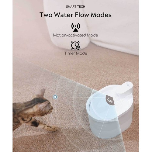Uah Pet ZERO Wireless Automatic Pet Water Fountain / Filter Replacement - Picture 6 of 14