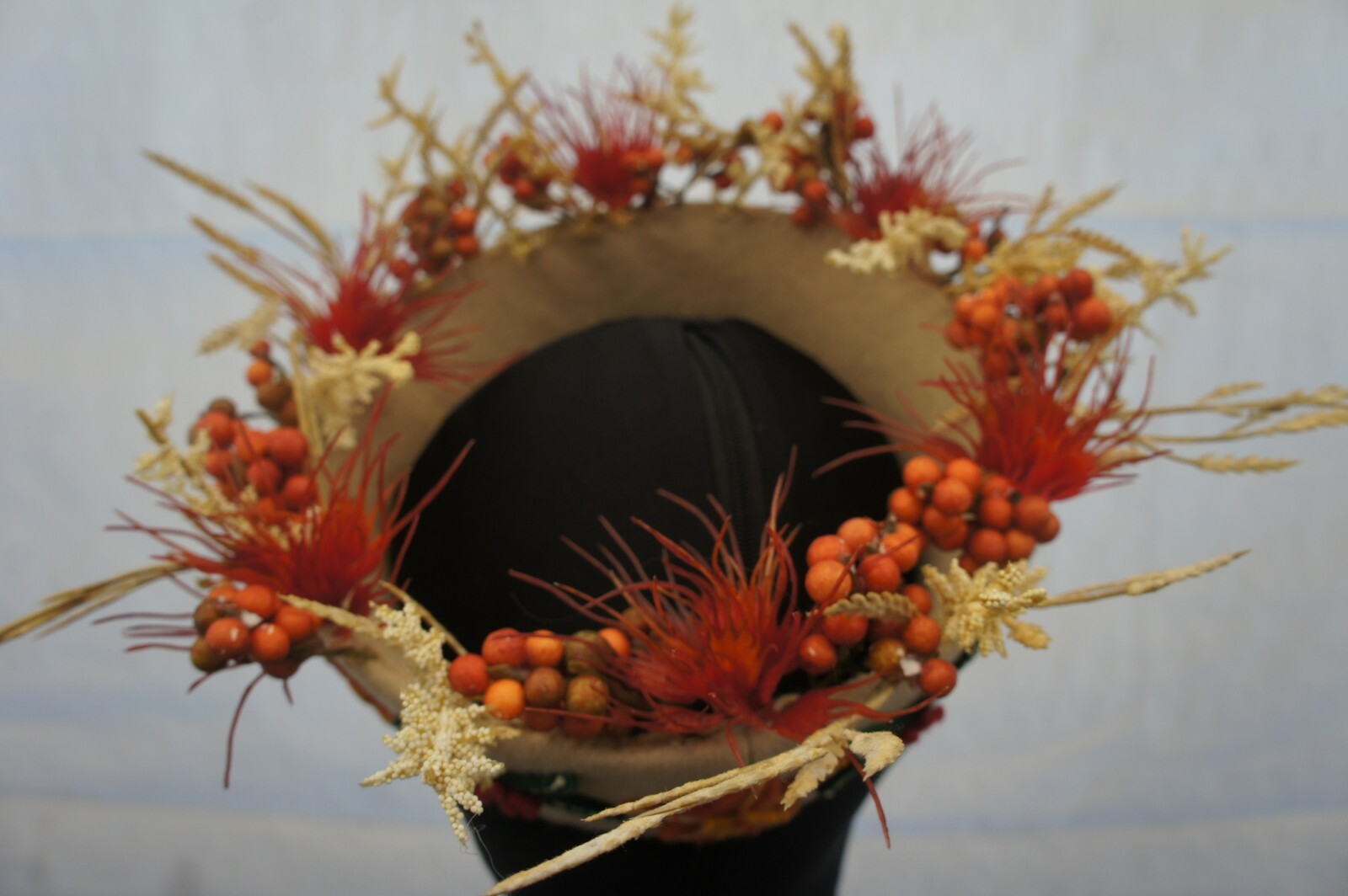 Czech Folk Festival Headdress band hat SPIDERMAN … - image 6