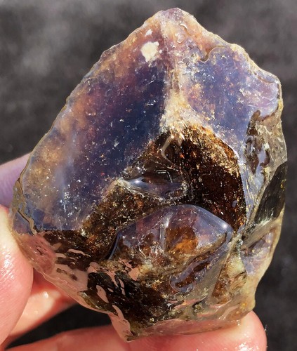 93g New Find Rare 100% Natural Smoky Gem Axinite Crystal Specimens ip1480 - Picture 2 of 12