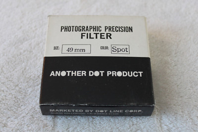 Another Dot Line Product 49mm Spot Filter - New In Box