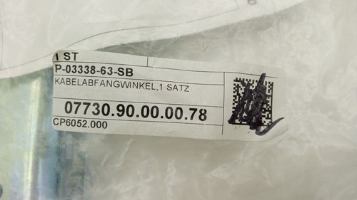 Rittal CP 6052.000 ángulo de interceptación de cables soporte fijación CP6052.000 - Imagen 4 de 4
