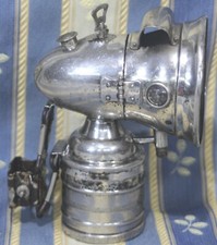 Köflens & Söhne Karbit Fahrradlampe Antik