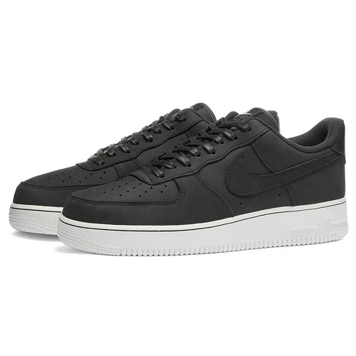 Nike Air Force 1 Herren Turnschuhe 07 Lx Halbschuhe Nubuk schwarz weiß DQ8571 001 - Bild 1 von 6