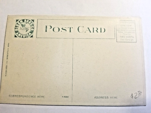 Postkarte Vintage New Central High School Minneapolis Minn A37 - Bild 3 von 3