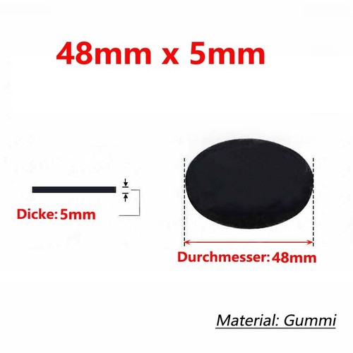 Discos de goma placa redonda almohadillas junta Ø 5 mm-150 mm espesor 1-10 mm discos de goma - Imagen 167 de 266
