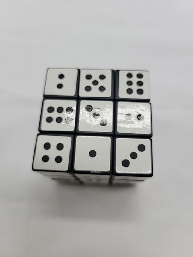 Cube brain Teaser With Dice Symbols On Each By Funexpress - Picture 7 of 10