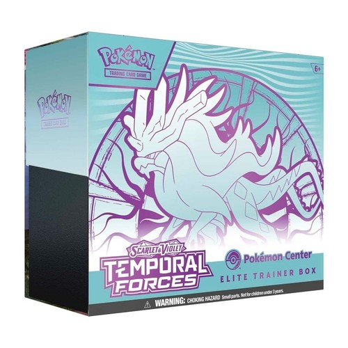 Fuerzas Temporales Pokemon Center Exclusivo Elite Trainer Box (ETB) Walking Wake - Imagen 9 de 10