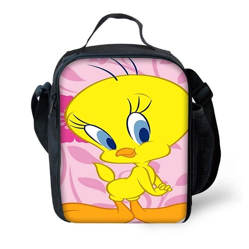 Tweety Vogel Kind Schulrucksack Brotzeittaschen Federtüten Schultüten Anime Geschenk - Bild 38 von 56