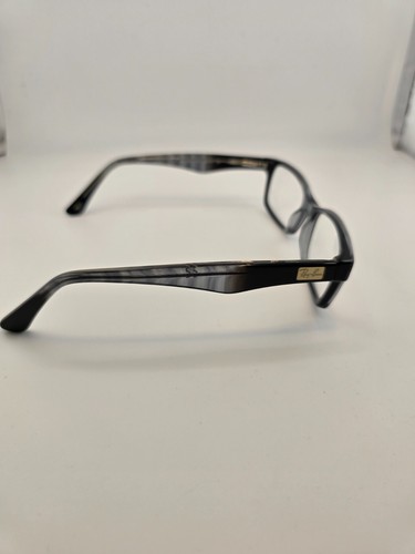 Ray-Ban RB5206 5515 Gris Negro Rectangular Borde Completo SOLO MARCOS - Imagen 2 de 6