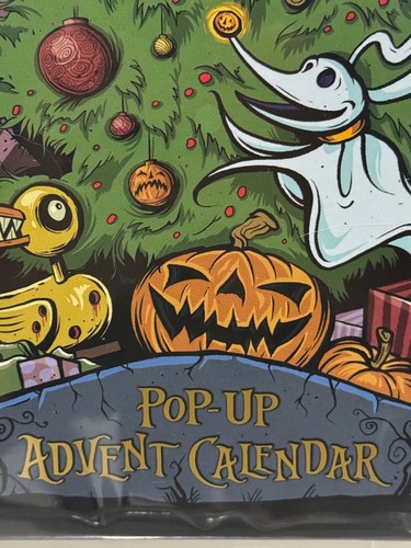 Tim Burton-The Nightmare Before Christmas: Advent Calendar and Pop-Up Book MINT - Picture 7 of 12