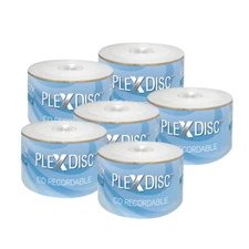 300 PC PlexDisc 52X 700 MB 80MIN CD-R White Top non-printable Blank Disc 631-700