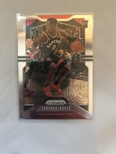 2019-20 PANINI CHRONICLES Prizm Update Terence Davis Rookie RC Card #509 Raptors