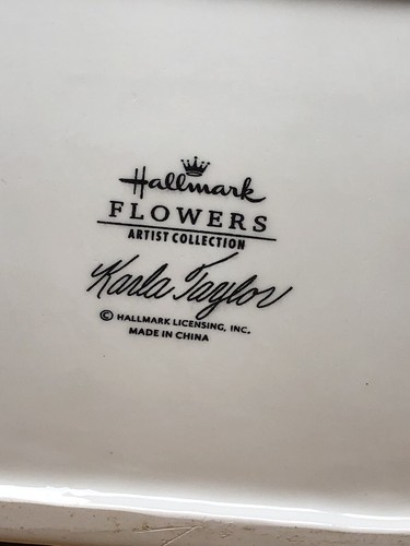 Hallmark Flowers Artist Collection Karla Taylor Lebkuchenhaus mit Deckel - Bild 5 von 9