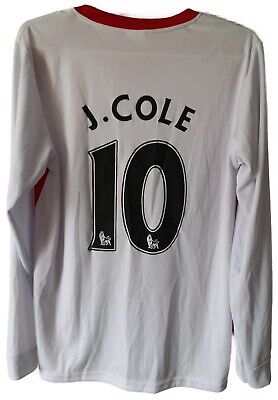 Warrior LFC Liverpool Soccer Football Joe Cole Men's White T Warrior LFC Liverpool Soccer Football Joe Cole Men's White T