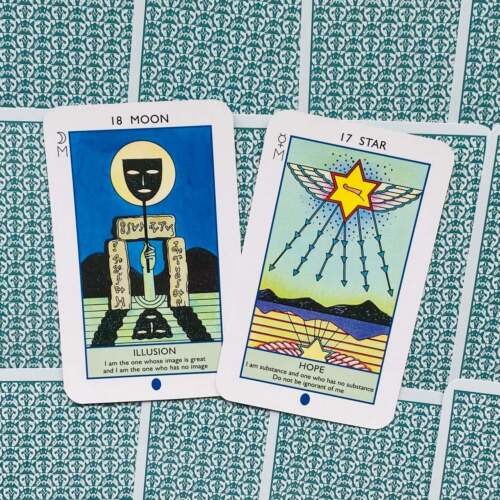 Die elementaren Tarotkarten - Tarotkarten Deck - Bild 2 von 7