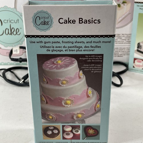 CRICUT CAKE Mini Cutting Machine for Cake Decorating Red, 4 Design Boxes - Picture 10 of 24