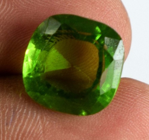 Birthday Gift Natural Pakistan Peridot Loose Gemstone Mix Cut Certified - Picture 53 of 141