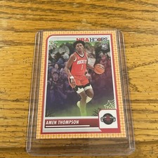 2023-24 Panini NBA Haunted Hoops Orange #86 Amen Thompson RC