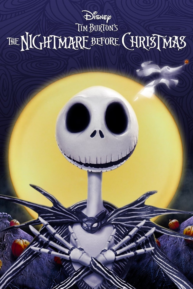 1993 The Nightmare Before Christmas Movie Poster 11X17 Jack