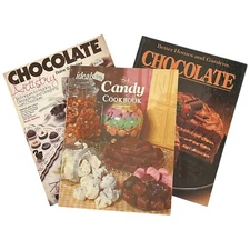 3 COOKBOOK LOT Chocolate Artistry Elaine Gonzalez BH G Chocolate Candy by Ideals